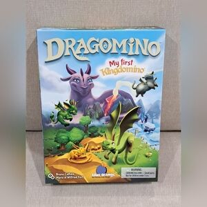 Dragomino Board Game My First Kingdomino 2020 Blue Orange Games- COMPLETE